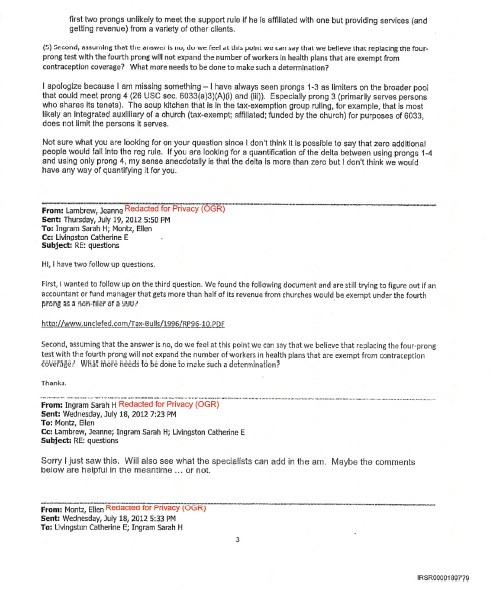 White House, IRS exchanged confidential taxpayer info